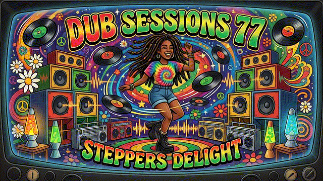 Dancer at a sound system — Dub Sessions 77